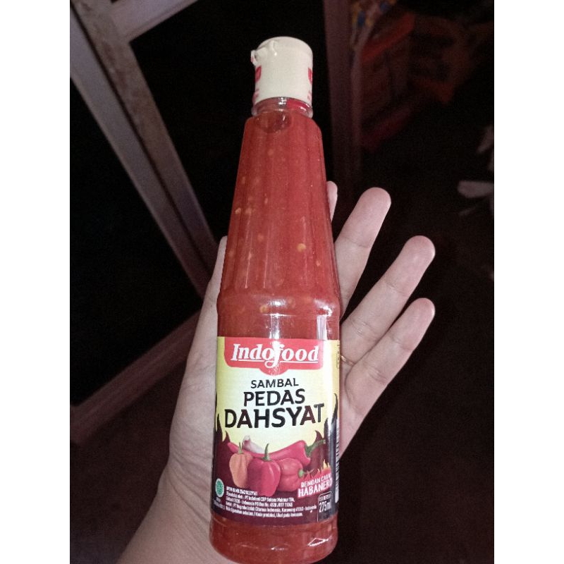 

indofood pedas dahsyat 270ml