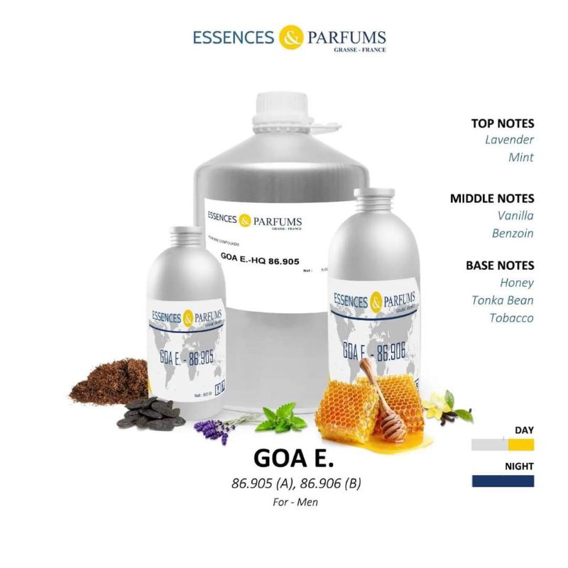 Bibit Parfum Searah L3 m4le ELIXIR by JPG ( GOA E ) 500ML Segel by Essences & Parfums