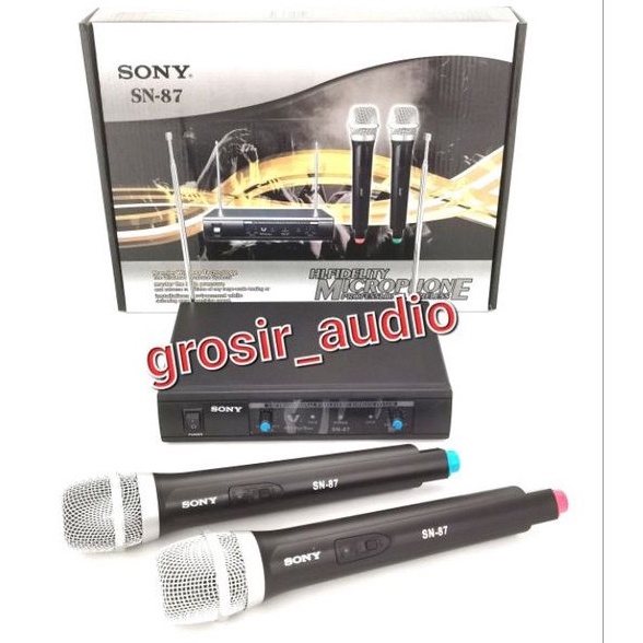 MIC WIRELESS SONY SN87 SN 87 MICROPHONE WIRELESS SONY SN87 MIC SONY SN87 SN87 MIC WIRELESS SONY t Z6