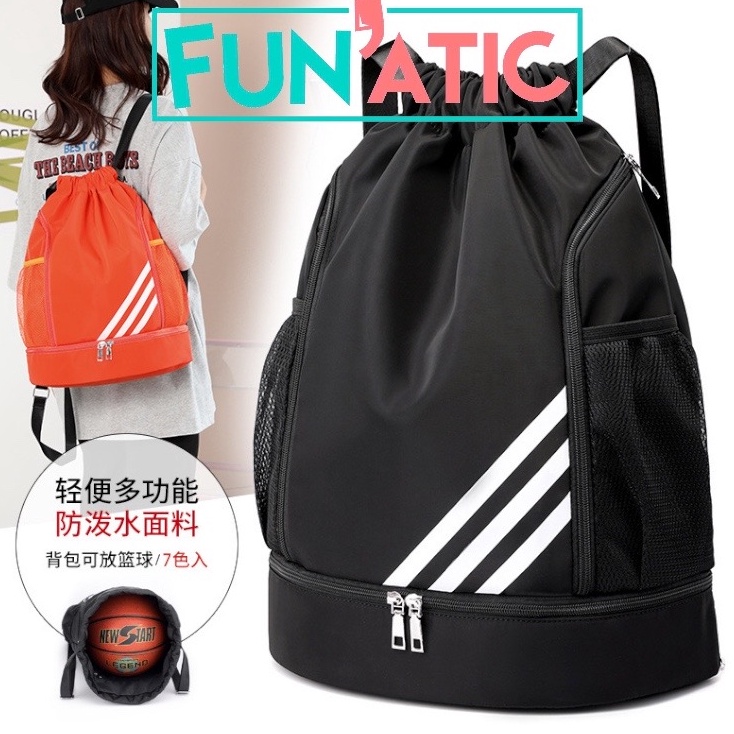 Funatic Tas Ransel Anti Air Backpack Multifungsi Tas Olahraga Traveling Bag For Unisex FA1134 o L5T6