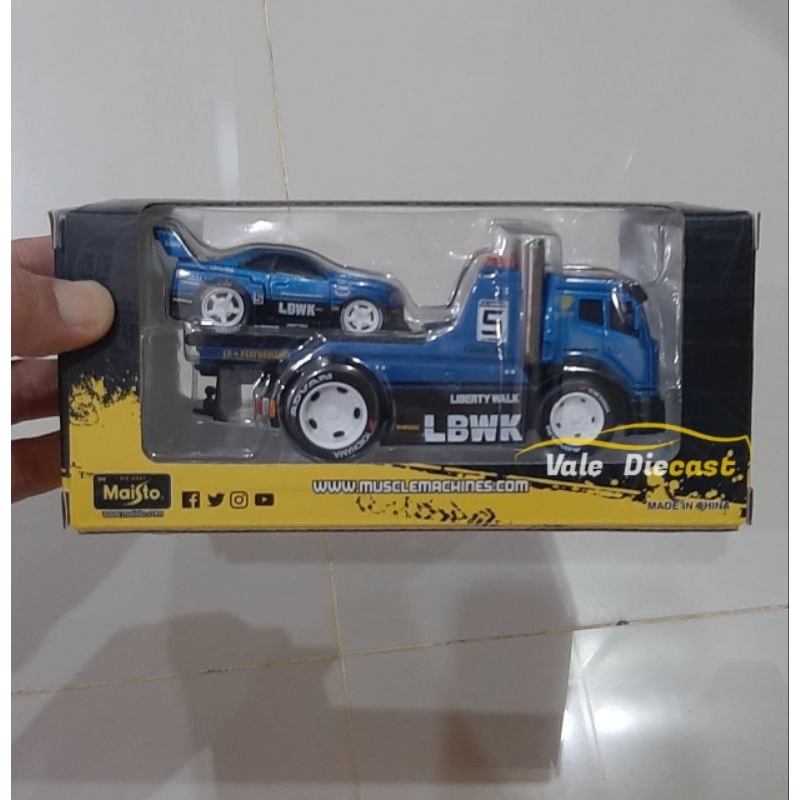 Muscle Machines Team Transport LBWK Skyline R34