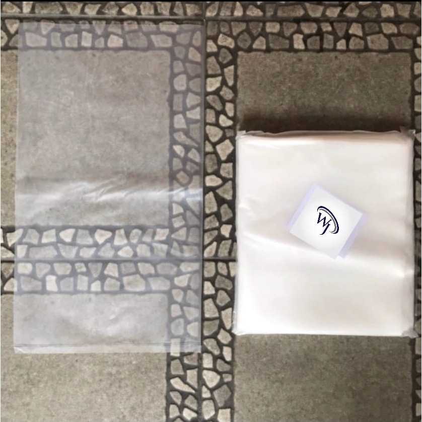 Kantong Plastik 1 kg Plastik PE Bening 15x30 cm Tebal 0,08 (80 micron)