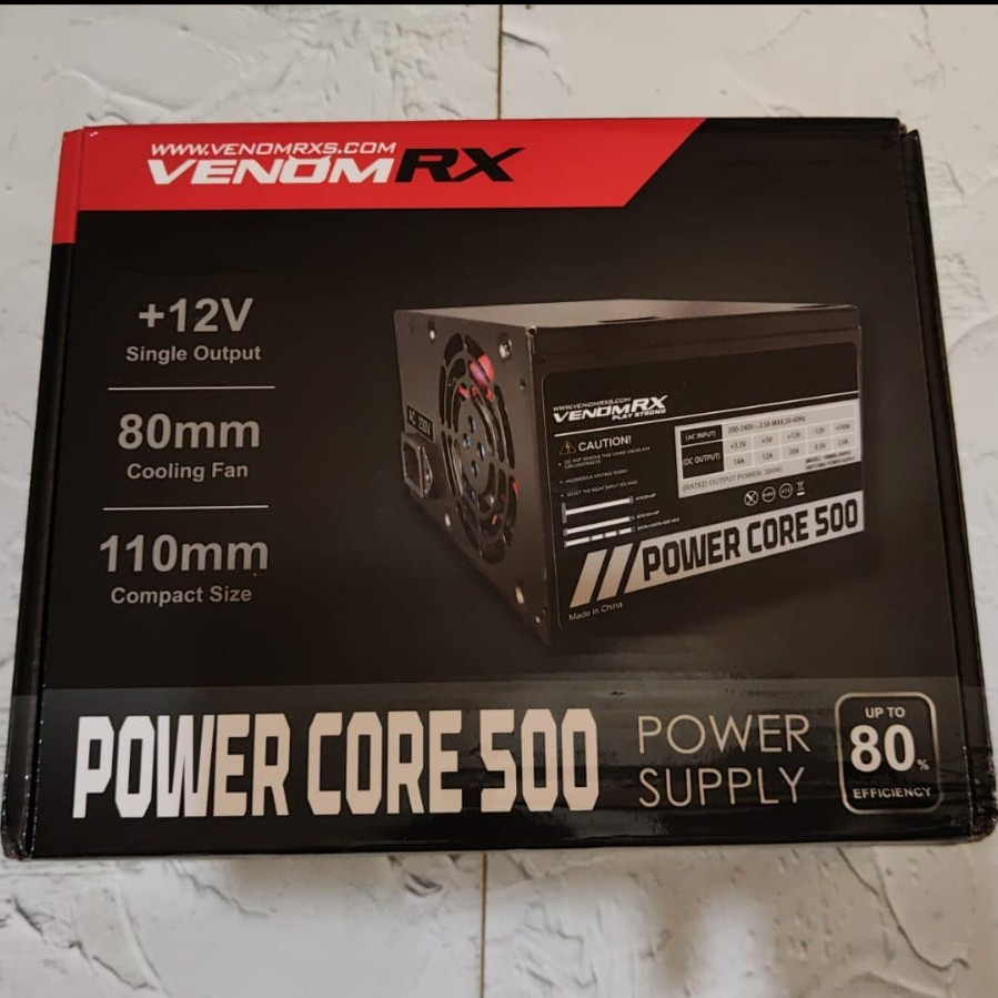 Power Supply Venom RX Power Core 500 - 300W PSU