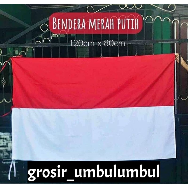 bendera merah putih KATUN / BENDERA RUMAHAN/BENDERA KAIN