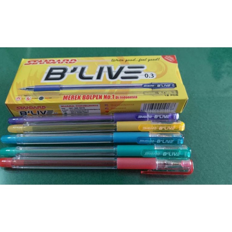 

PULPEN STANDARD BLIVE 3MM HITAM PER BOX 1 LUSIN PULPEN STANDARD BLIVE BALLPOINT STANDARD BLIVE BOLPEN PULPEN MURAH BERKUALITAS a E1B2