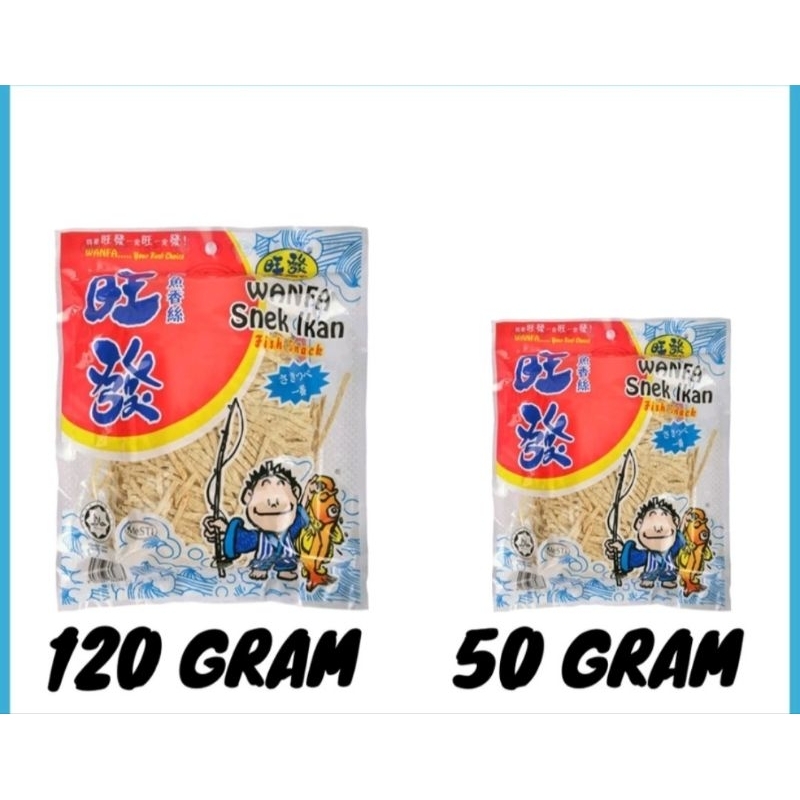 

wanfa snack rasa ikan 120 g dan 50 g