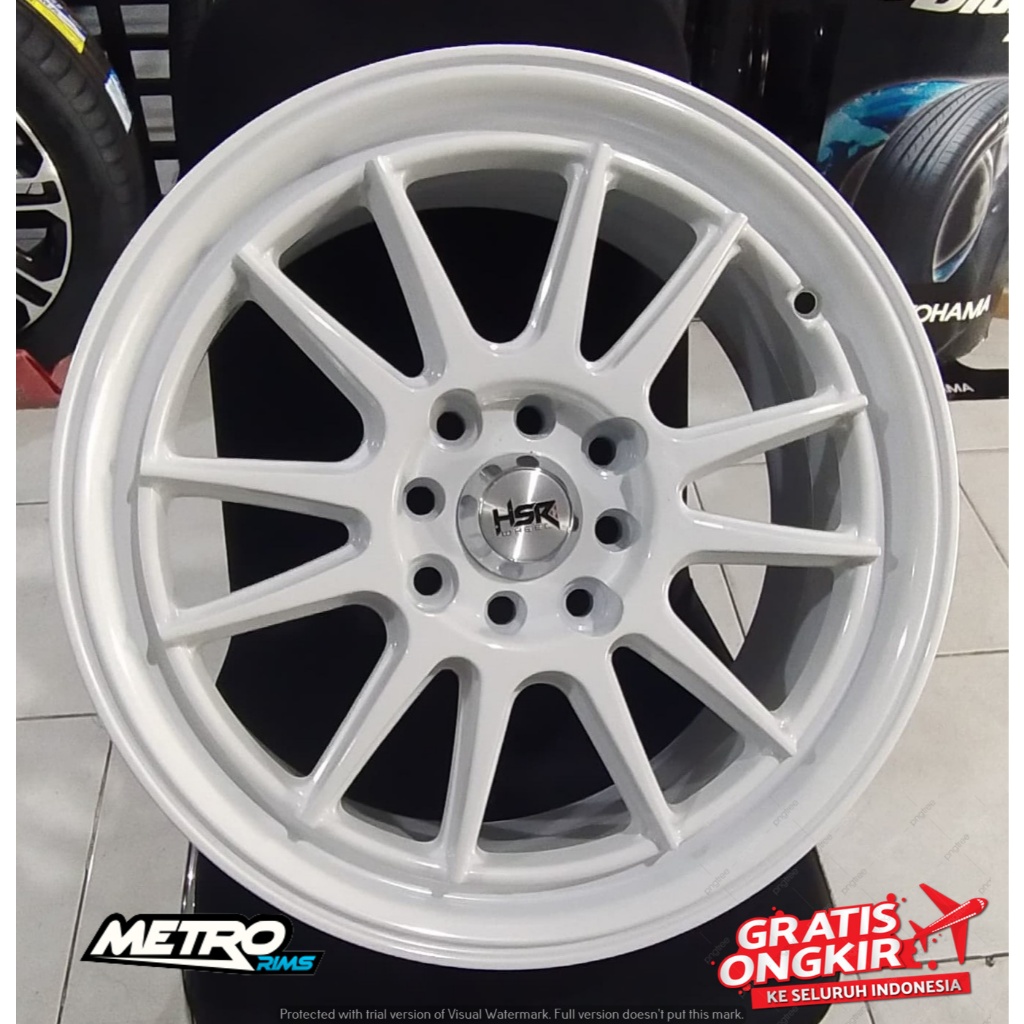 VELG MOBIL RACING RING 16 PCD 4X100-4X114,3 UNTUK AGYA COROLLA VIOS CITY DLL HSR ENDE