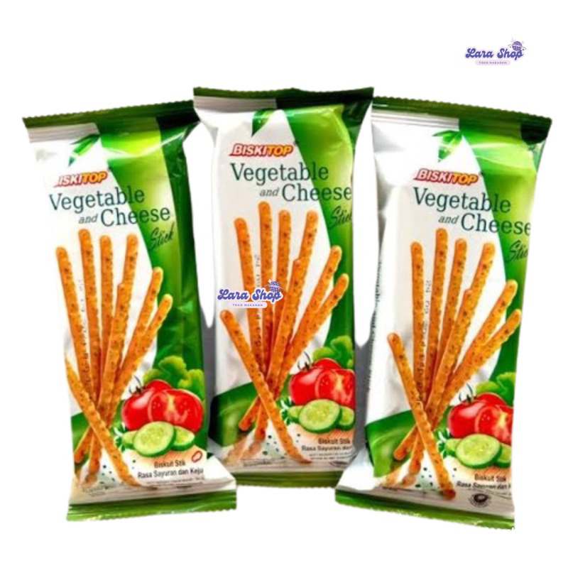 

BISKITOP VEGETABLE & CHEESE 50GR