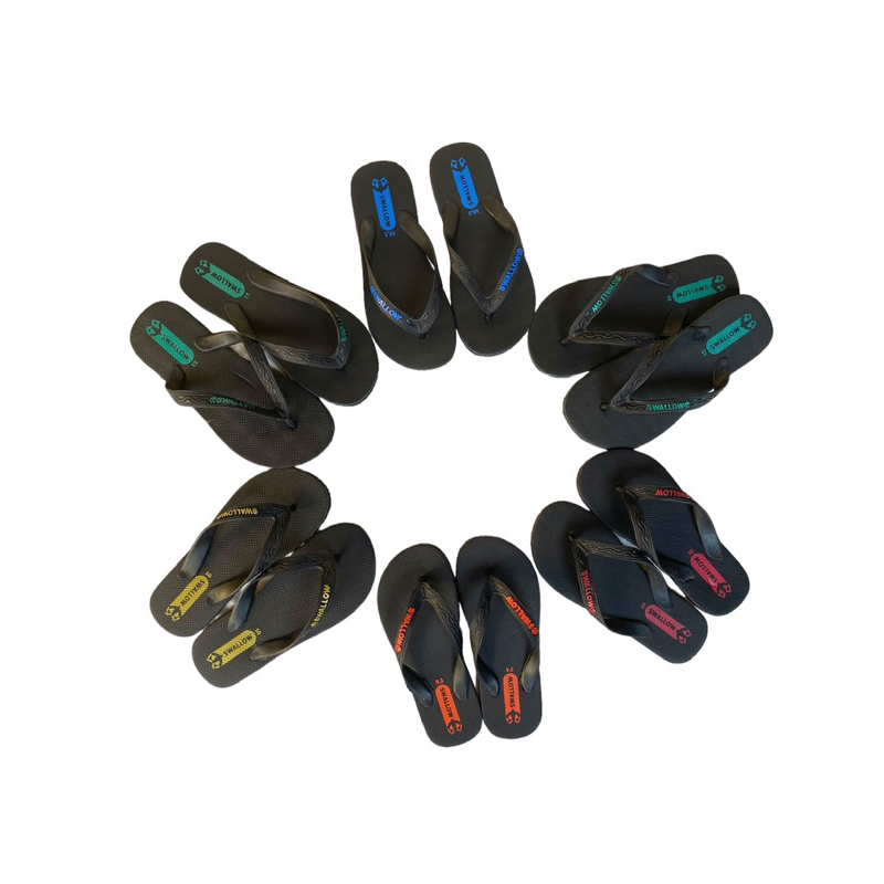 sandal jepit swalow original hitam murah