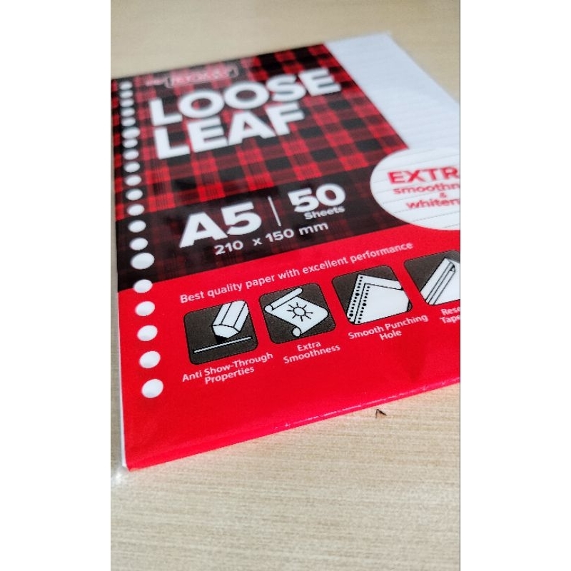 

Grosir Loose Leaf Isi Binder A5 Big Boss