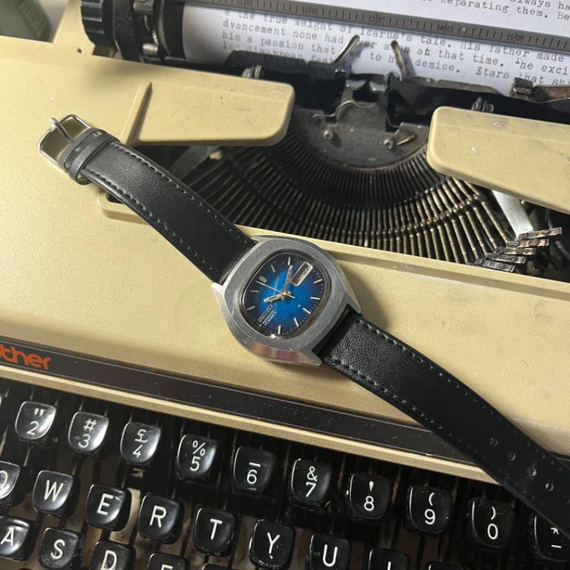 Jam Tangan Vintage Seiko 7009 TV Dial 1977 Jadul