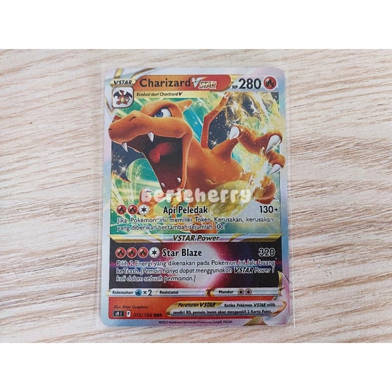 Kartu Pokemon TCG Charizard Alakazam Vulpix Mightyena ORI