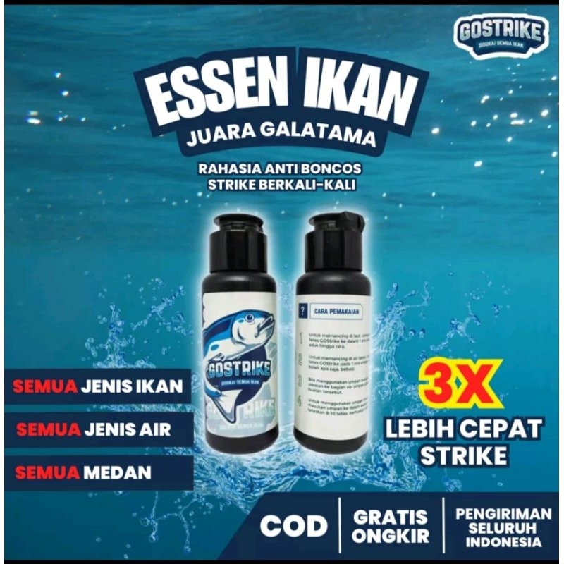 ESSEN IKAN JUARA GALATAMA RAHASIA ANTI BONCOS STRIKE BERKALI-KALI ESSEN GO STRIKE