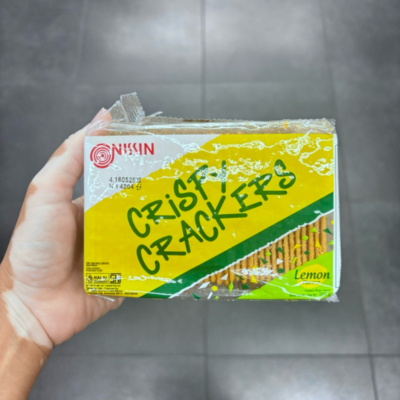 

Nissin Crackers Rasa Lemon 200gr