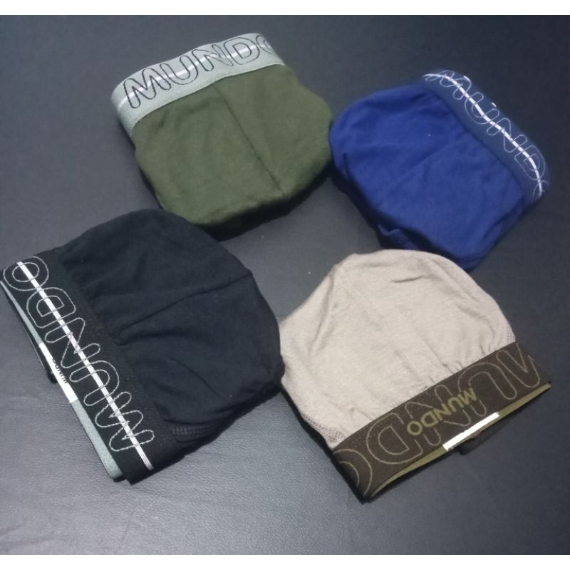 3pcs celana dalam pria MUNDO ORIGINAL stok pabrik/pria remaja dan dewasa