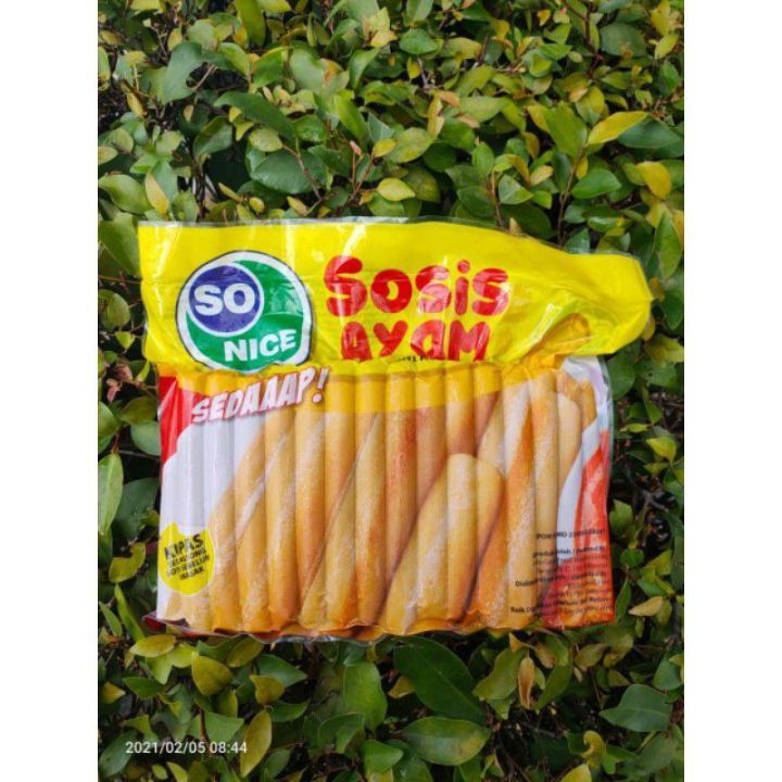 

BAH So Nice Sonice Sosis Ayam Halal 1 Kg