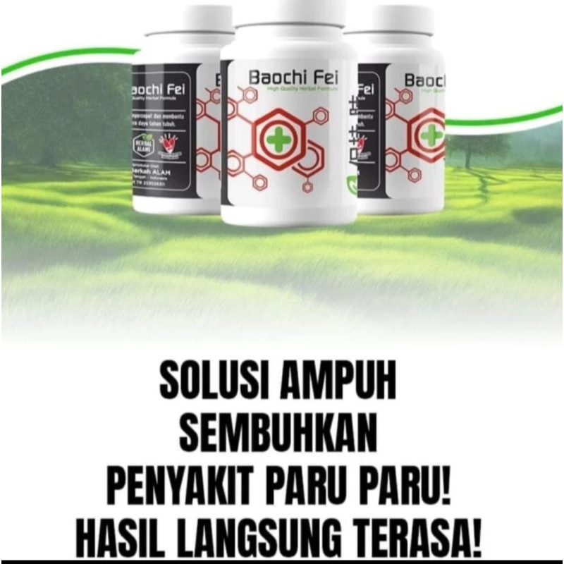 BAOCHI FEI KAPSUL HERBAL OBAT PARU ORIGINAL