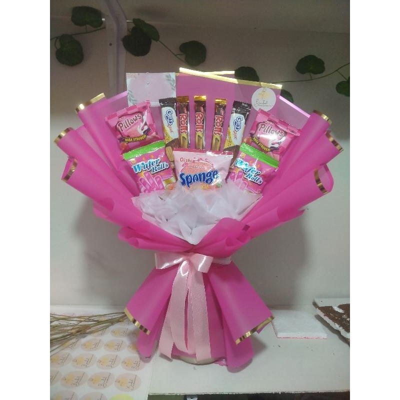 

Buket Bucket Bouqet Snack Makanan