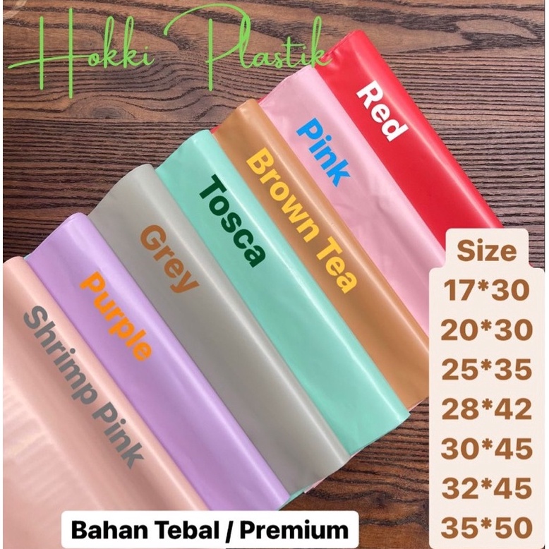 

KODE V1N6 5Lembar Plastik Polymailer 35x5 Packing Onlineshop Premium Tebal