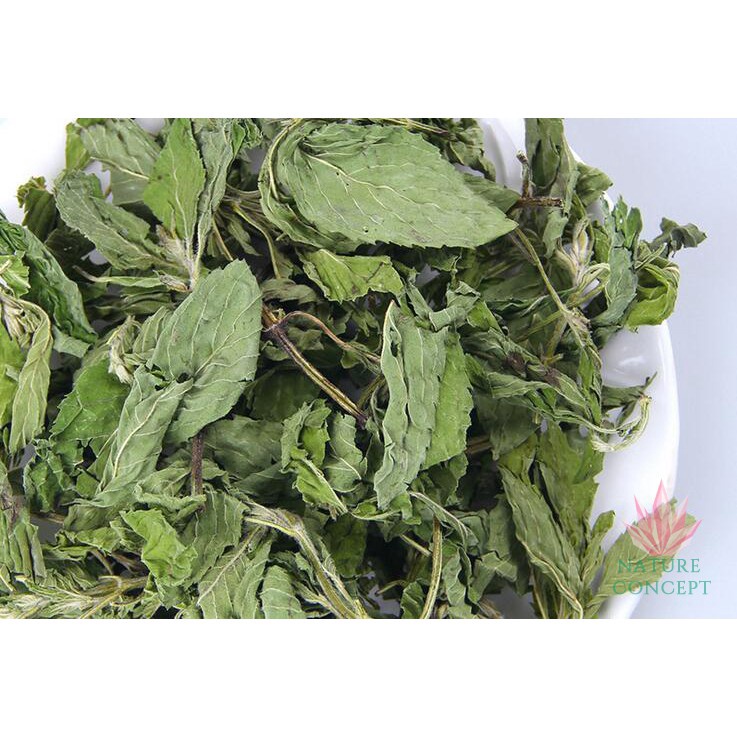 

DIJAMIN BARU Daun Mint Kering Utuh Dried Mint Leaves Herbal Bo He Ye