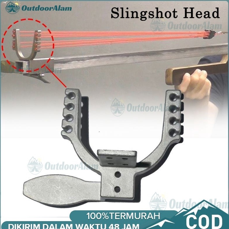 KODE T8W9 Frame head ketapel framehead  Slingshot Head  ketapel Besi Stainless Ahan Karat Kecepatan 