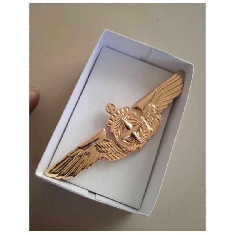 Brivet Brevet Wing PDH Driver Arah Mata Angin Militer Standard TNI