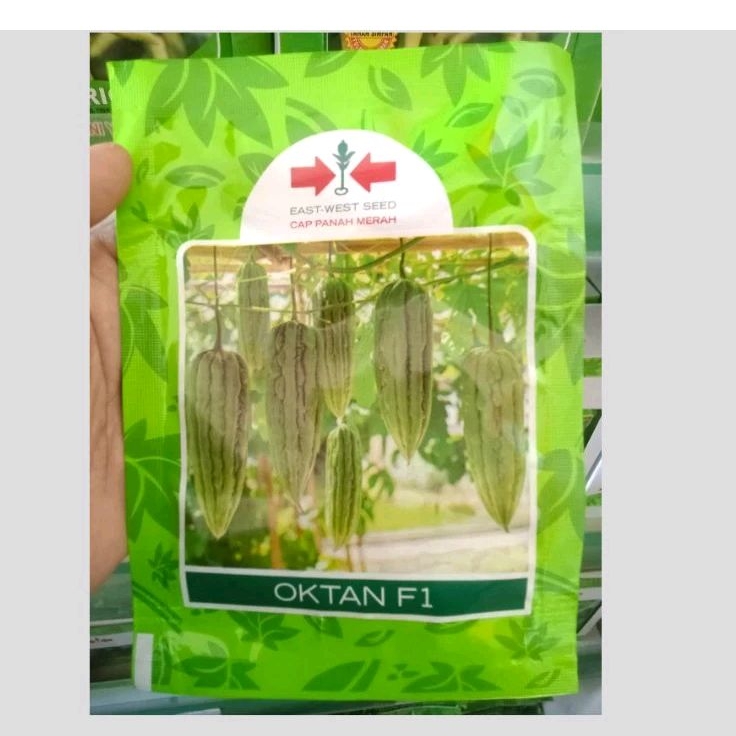 Benih Pare Oktan F1 Isi 50 Butir Benih Pare Cap Panah Merah Bibit Pare Benih Paria