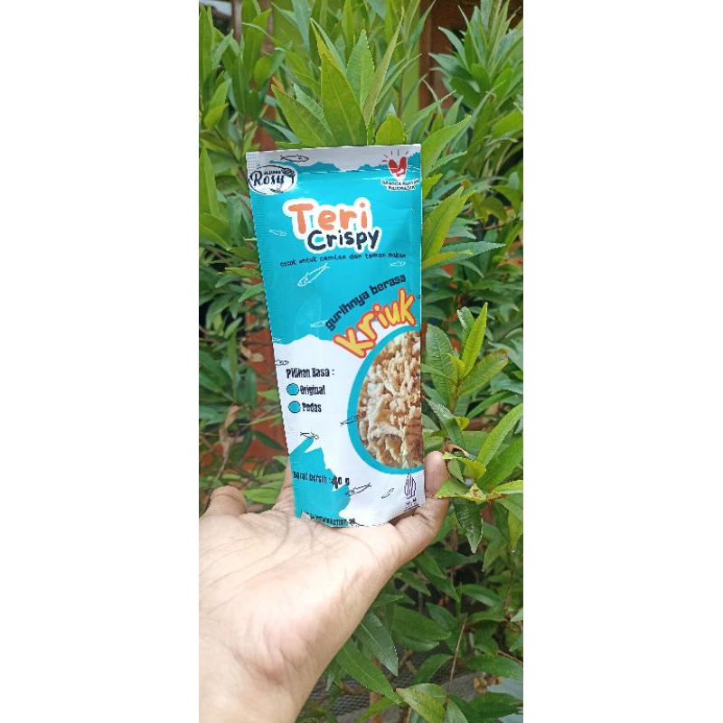 

Ikan Teri MPASI, Non MSG berat besih 30grm