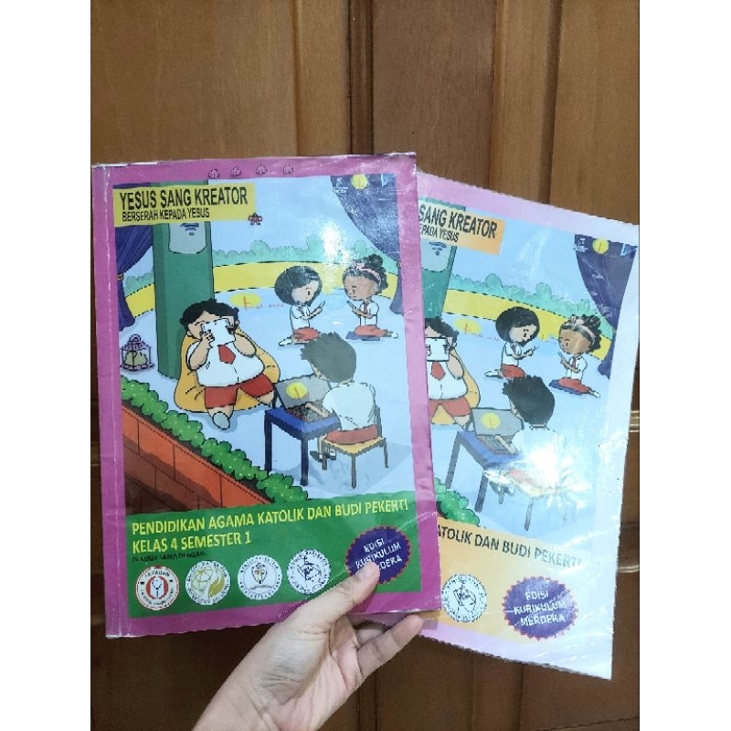 Yesus sang kreator kelas 4 semester 1 2 seken second bekas kurikulum merdeka berserah kepada yesus E