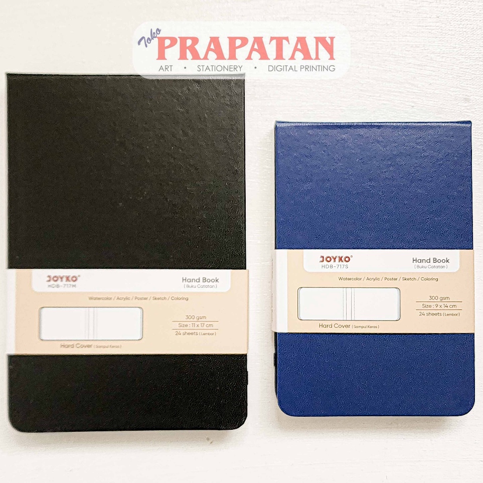 

KODE D5Y6 Joyko Watercolor Acrylic Hand Book HDB717SM Buku Cat Air Cat Akrilik