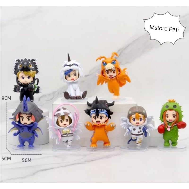 ACTION FIGURE DIGIMON ADVENTURE COSTUME