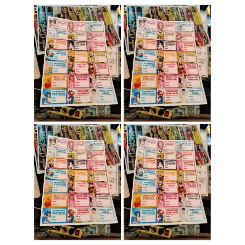 

STIKER LABEL BUKU MAMA FIKA