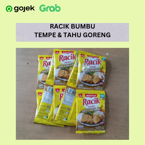 

Indofood Racik Bumbu Tempe & Tahu Goreng 20 Gram - 10 Pcs