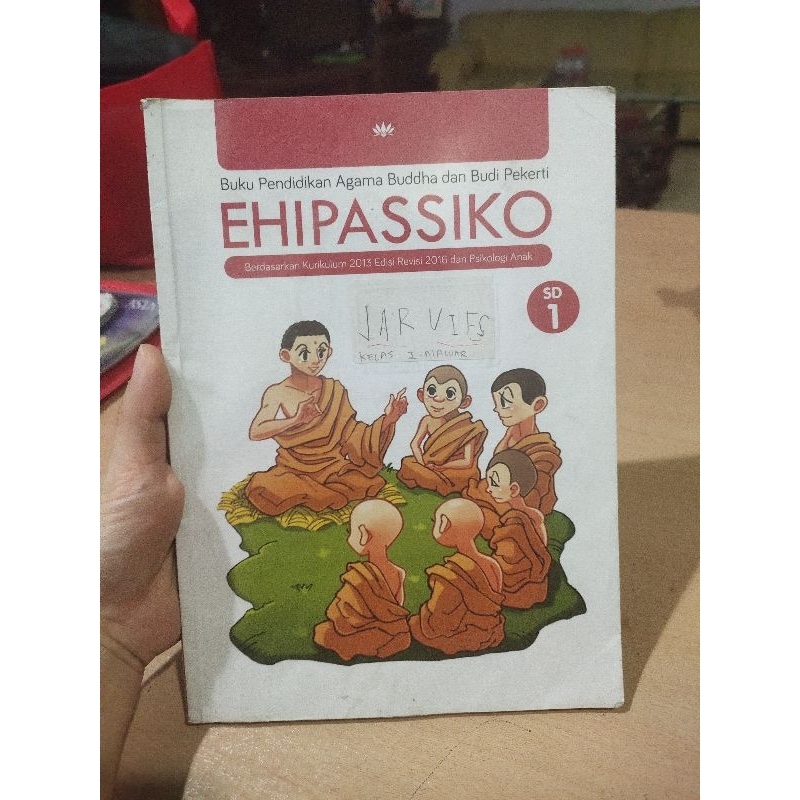 buku agama buddha ehipassiko sd 1