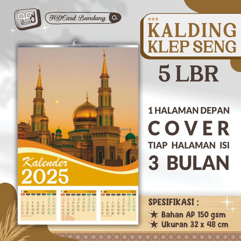 

Kalender Dinding Finishing Klep Seng Pt.2