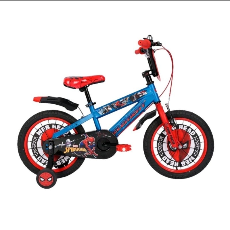Sepeda Bmx Anak Size 16 inch Element Spiderman  3.0 Edition