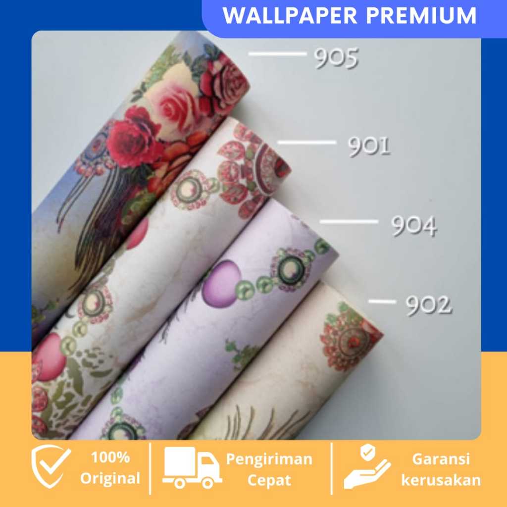 Wallpaper Murah/Wallpaper premium/Wallpaper bertekstur/Wallpaper tanpa lem