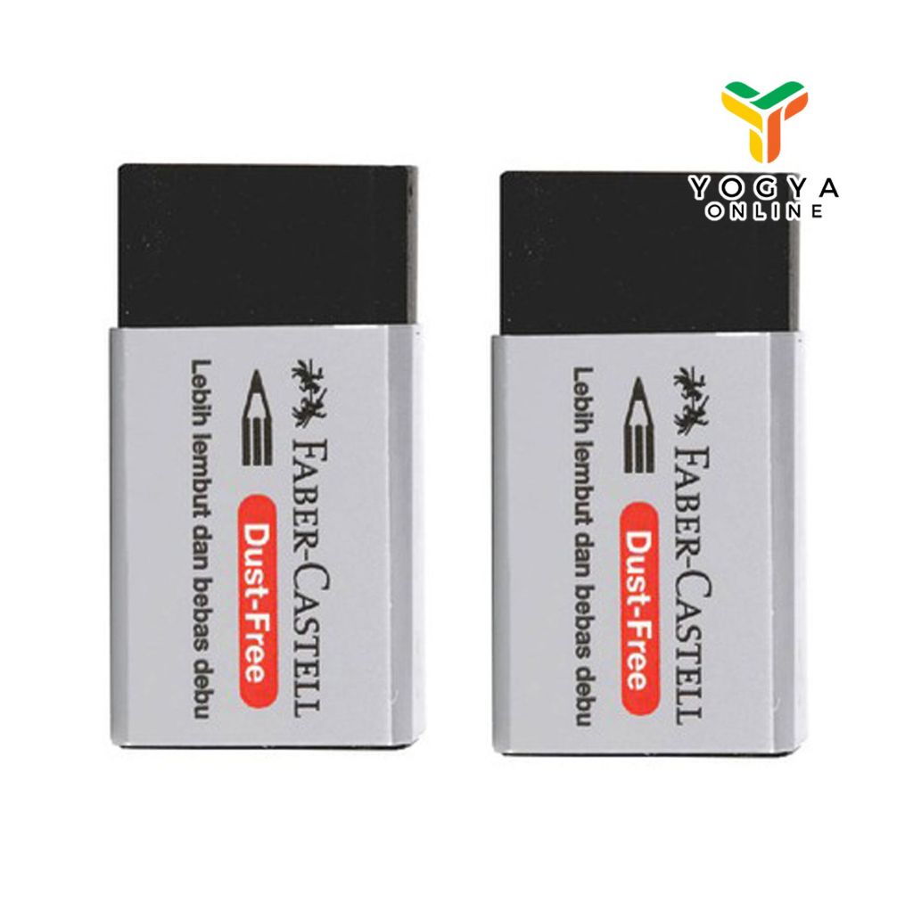 

F Castell Eraser Dustfree 7199 Black S Set2