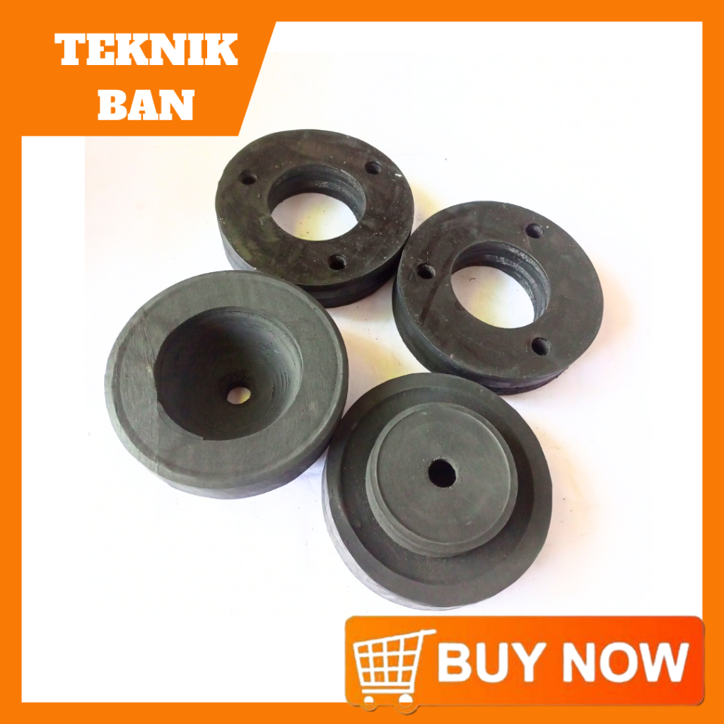 Karet Tatakan Support Shock Depan dan Karet Bantalan Per belakang innova tebal 4 cm