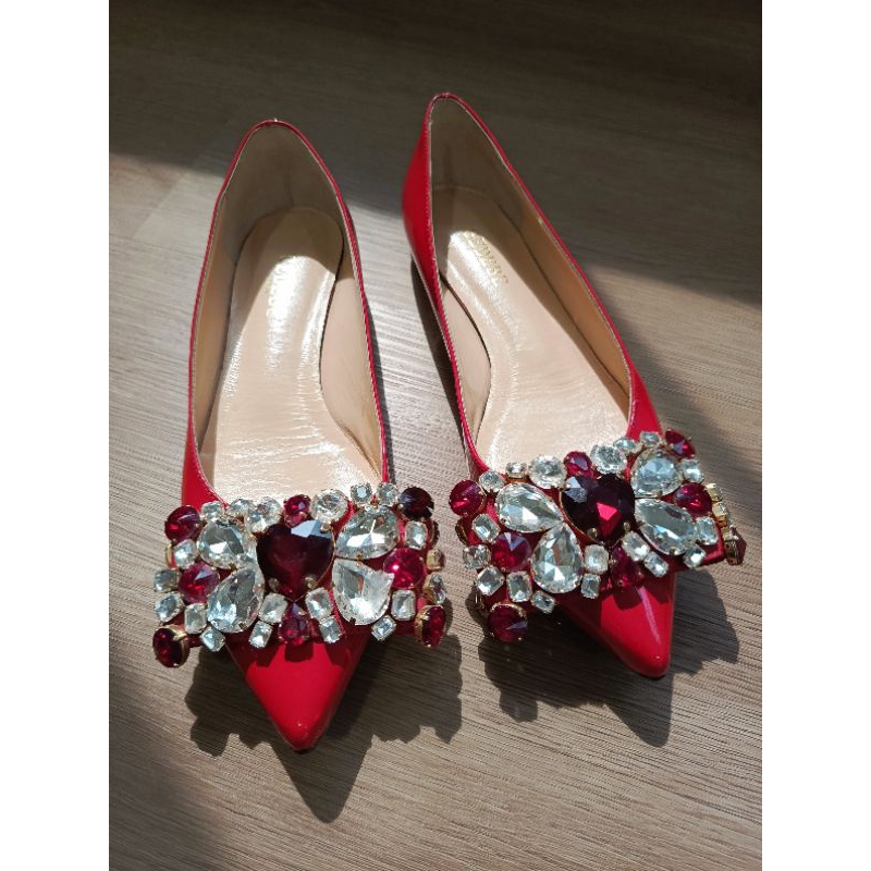 PRELOVED SHOES | SEPATU WANITA | FLAT SHOES | GEDEBE | ITALY