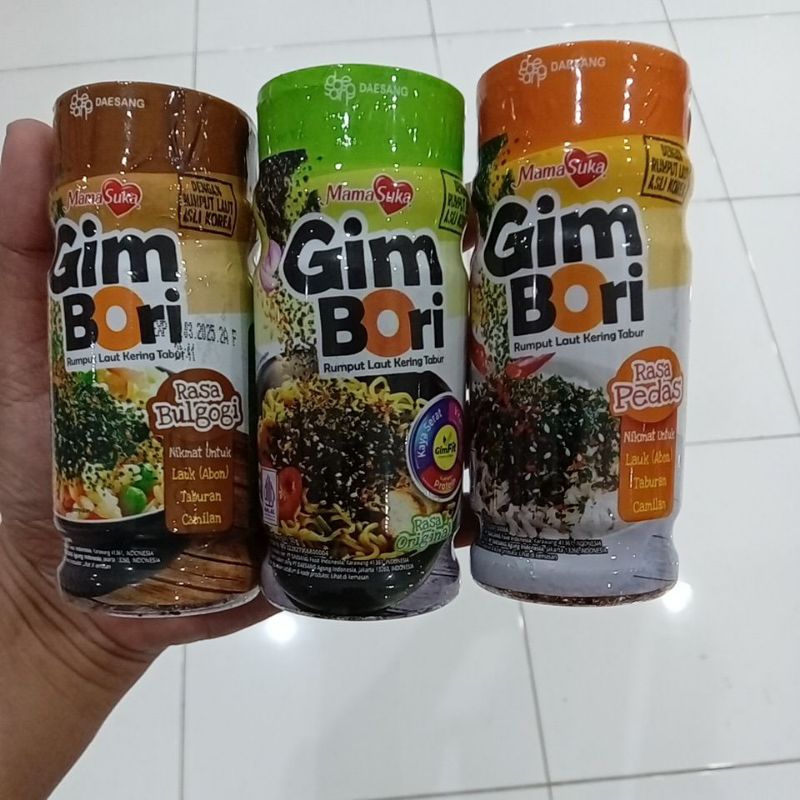 

Gim Bori Rumput Laut Kering Tabur 30 gr