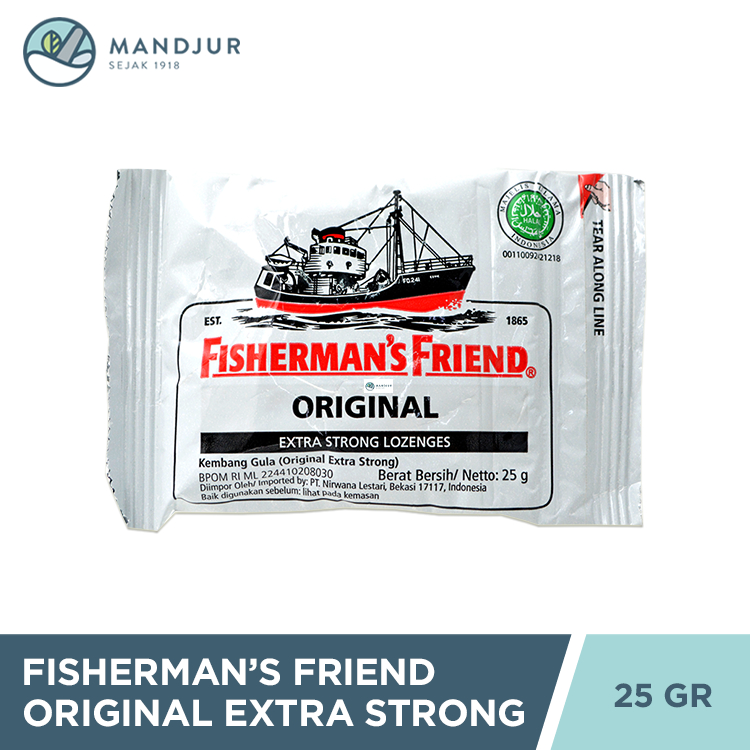 

Fisherman's Friend Original Extra Strong - Permen Pelega Tenggorokan