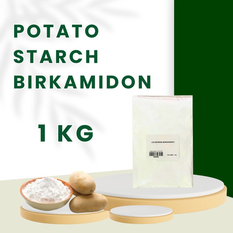 

Potato Starch 1 Kg Brik Amidon/Tepung Kentang/Brikamidon