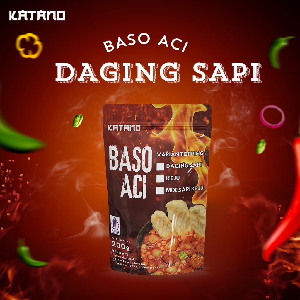 

Baso Aci Rasa Daging Sapi Katano