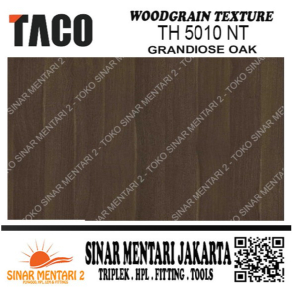 TACO HPL WOODGRAIN TEXTURE TH 5010 NT GRANDIOSE OAK