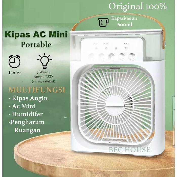 KIPAS PENDINGIN MINI AC PORTABLE AIR COOLER MOBIL DAN RUANGAN | AC