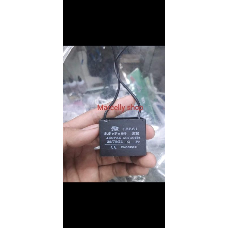 kapasitor 3, 5micro Misty fan kipas blower embun