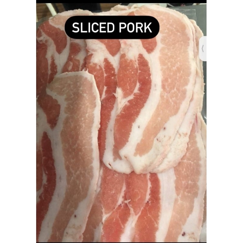 

[INSTANT] Pork Belly Slice Import Spain 250gr