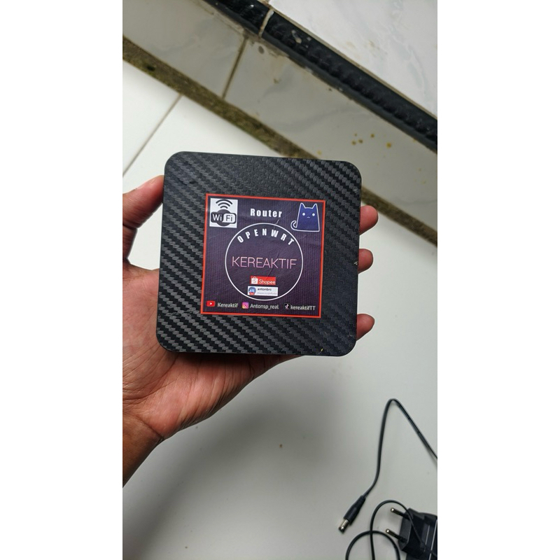 STB OPENWRT Kereaktif Router untuk Internet dirumah dan inject kuota murah