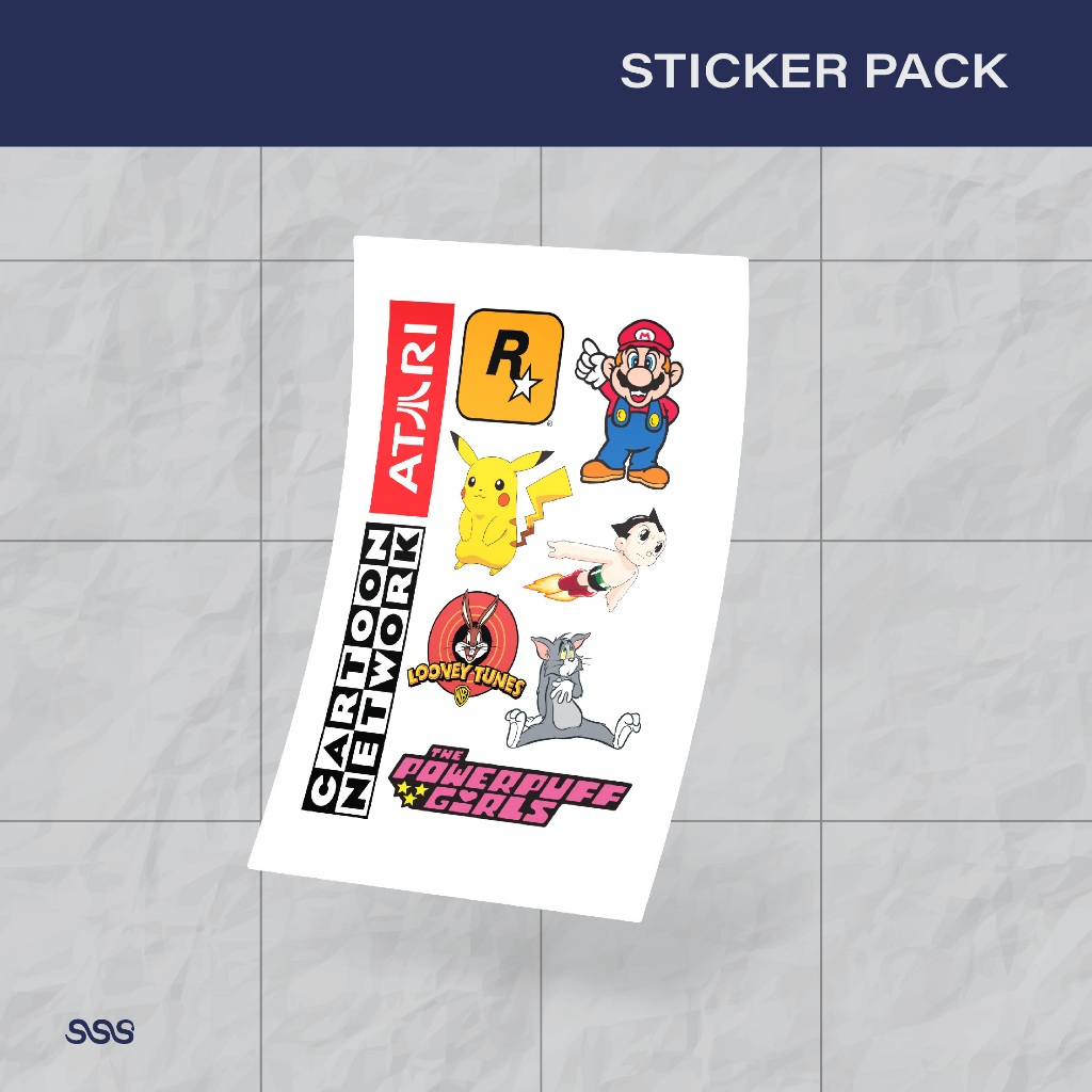 

STICKER KARTUN / STICKER HP / STICKER PACK AESTHETIC